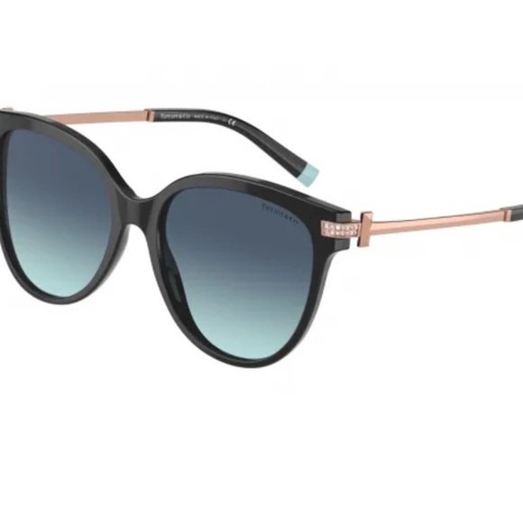 Tiffany & Co. sunglasses, model TF4193-B in a havana on  blue frame nwt